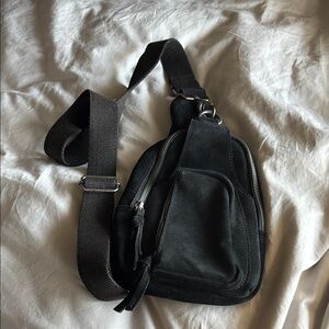 Free people Hudson sling suede  great condition